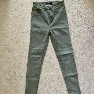 Zara Basic Denim Skinny High Waist Jeans Size 8